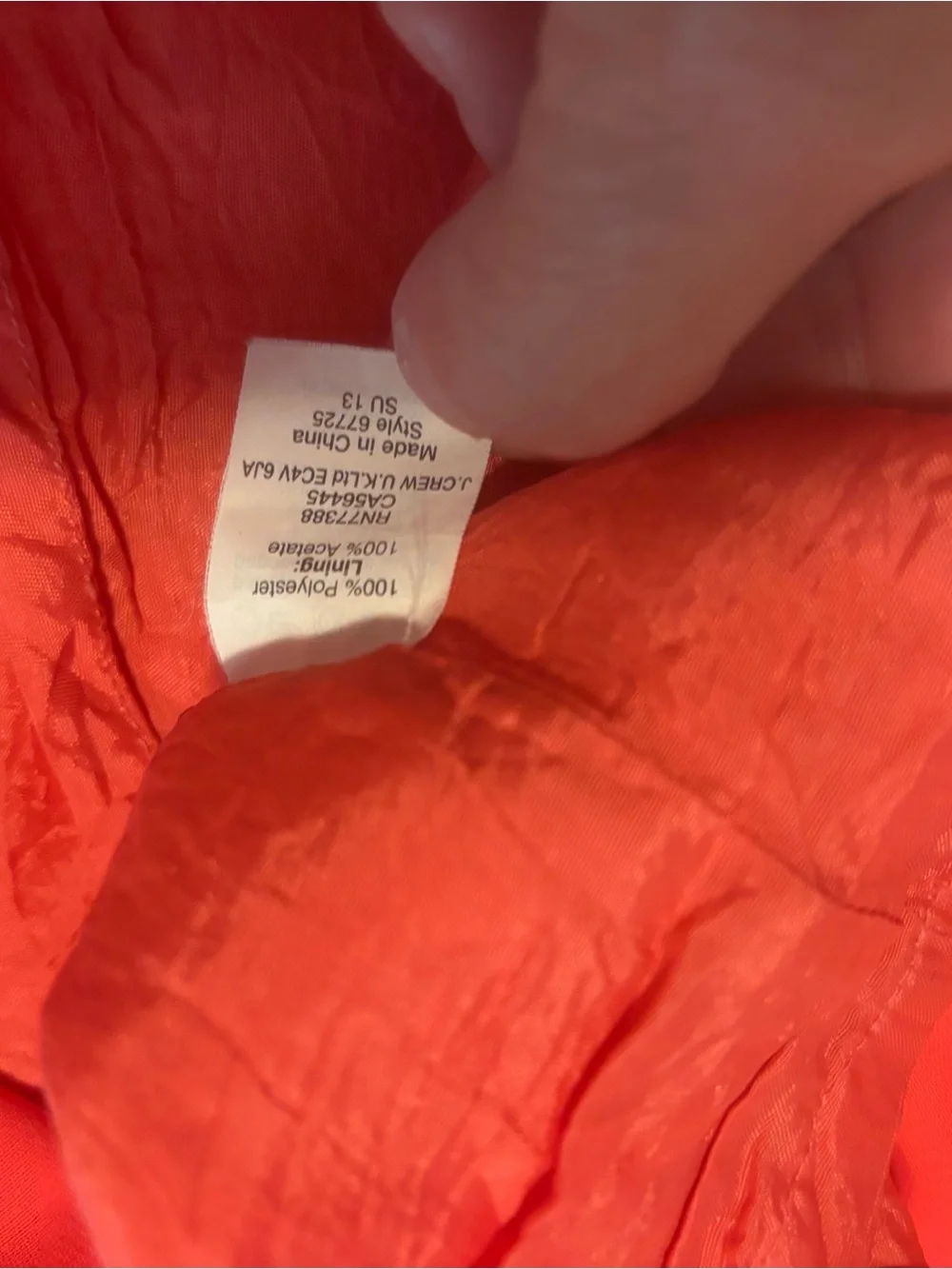 J. Crew this vibrant